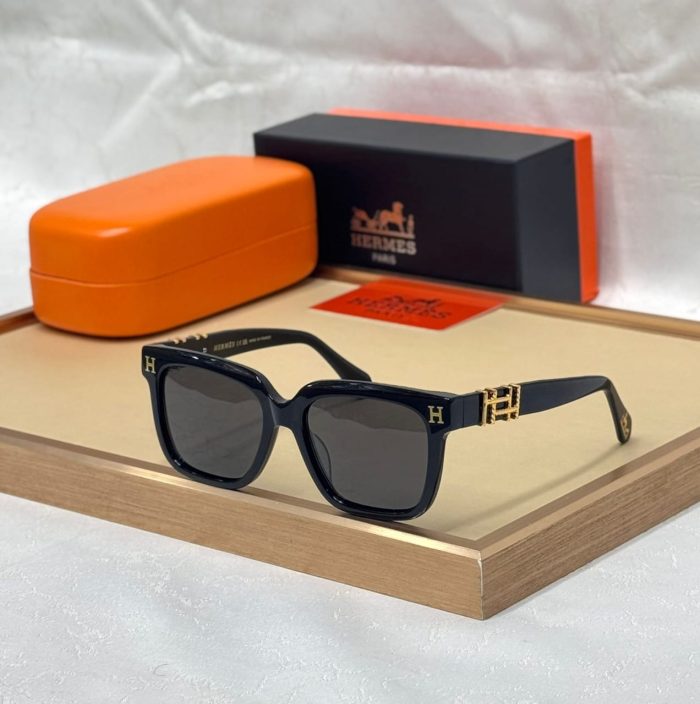 Hermes Black Sunglasses