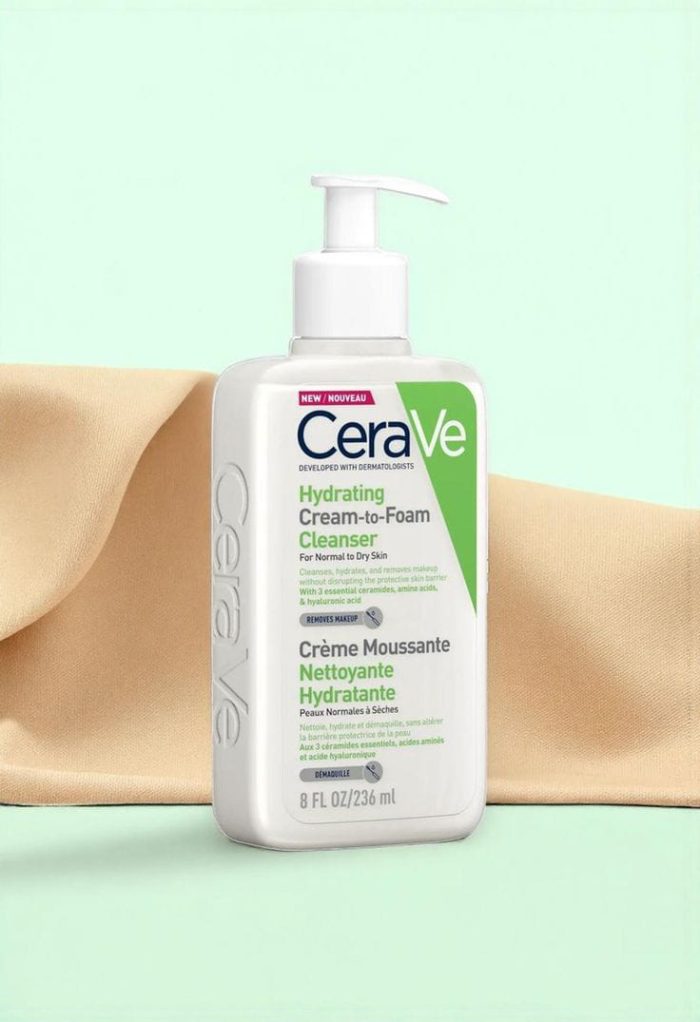 CeraVe Hydrating Cream-to-Foam Cleanser