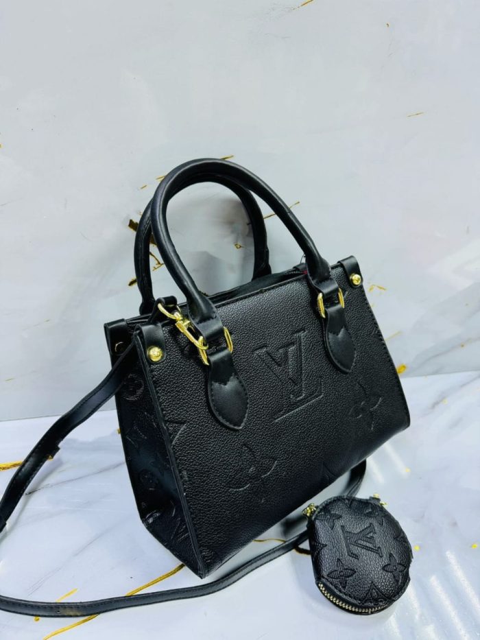 Louis Vuitton OnTheGo BB micro-bag in black Monogram Empreinte cowhide leather