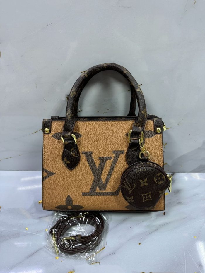 Louis Vuitton OnTheGo BB handbag in the Bicolor Monogram Empreinte leather